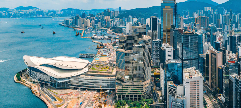 Photo of Hong Kong skyline