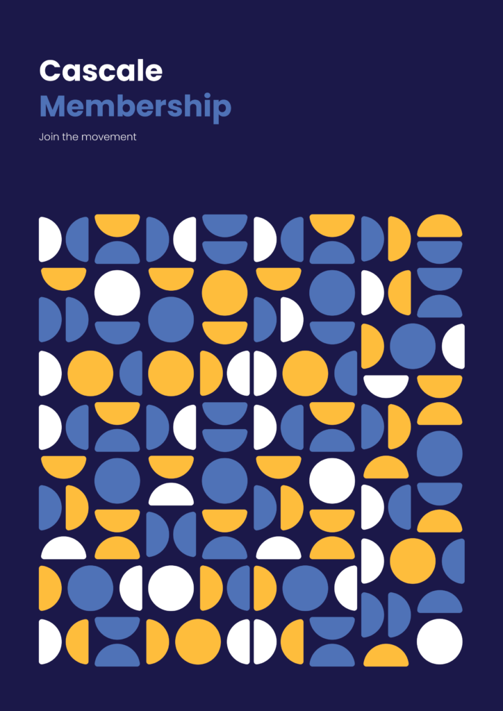 Cascale membership brochure cover