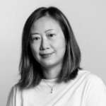 Black and white headshot of Joyce Tsoi