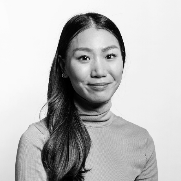 Black and white headshot of Samia Ngeow