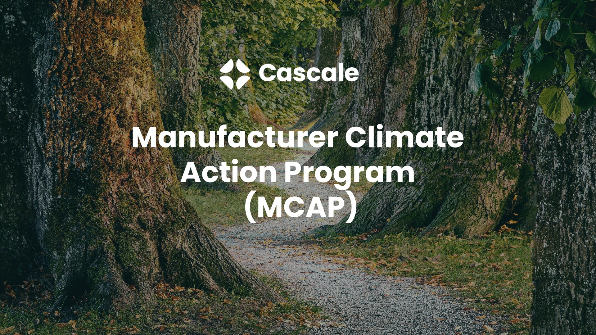 MCAP 2026 Information Session - Cascale
