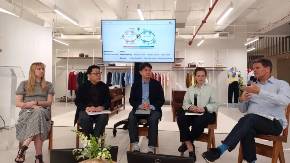 Fast Retailing's media event on June 25 in New York City