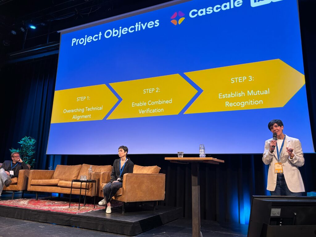 Maravillas Rodriguez Zarco on stage at ZDHC’s Co-Creation Meeting Days 2026 in Amsterdam